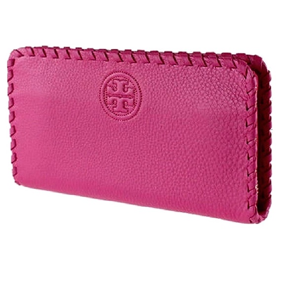 Tory Burch pink Marion zip wallet - Picture 2 of 8